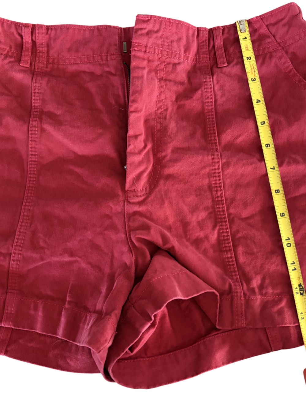 Universal Thread Red High-Waist Shorts